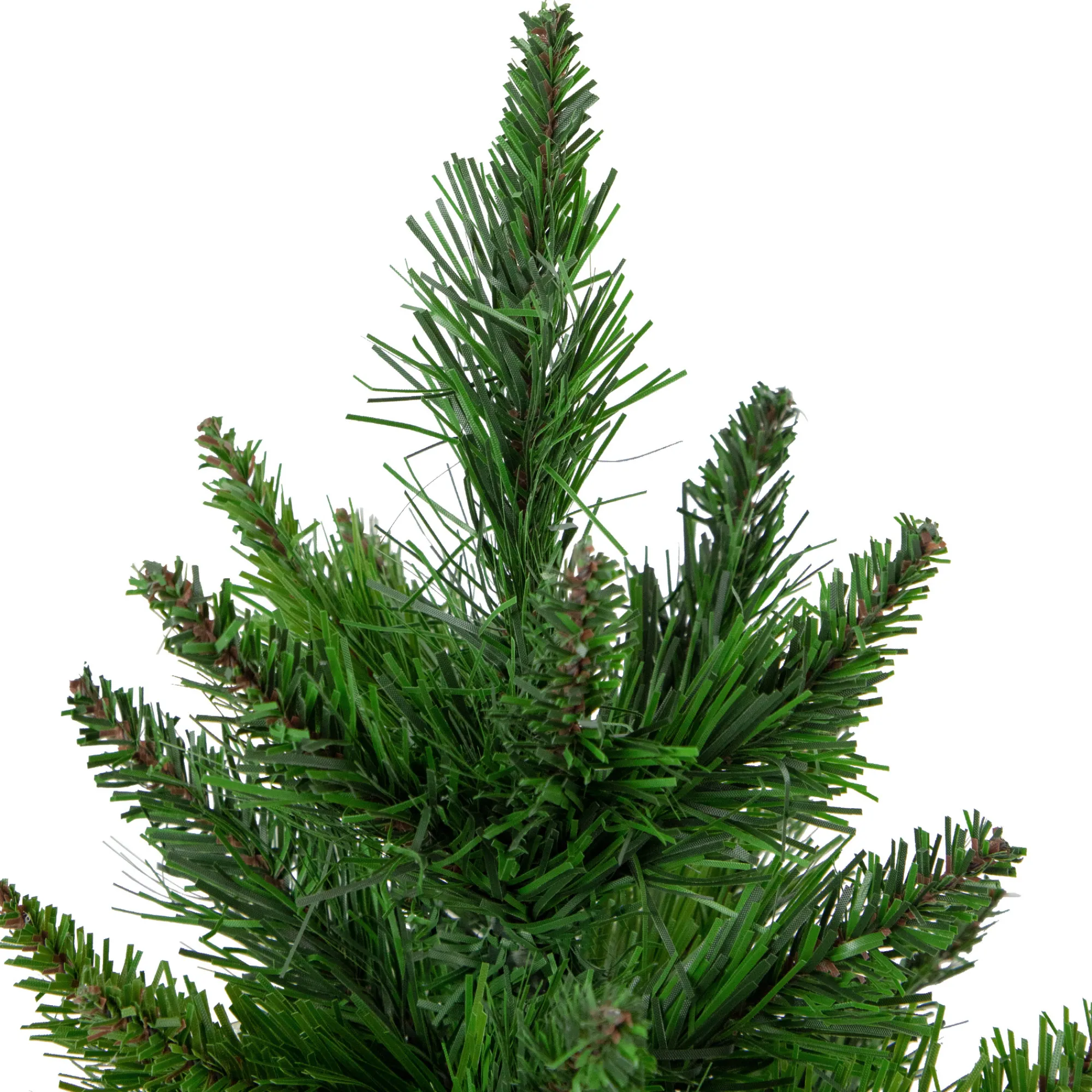 Northlight Unlit-18" Mini Balsam Pine Medium Artificial Christmas Tree In Burlap Base - Unlit