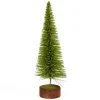 Vickerman Unlit-20" Moss Green Pine Pencil Artificial Village Christmas Tree - Unlit