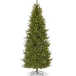 Christmas Central Unlit-9' Natural Fraser Slim Fir Artificial Christmas Tree - Unlit