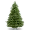 Christmas Central Unlit-6.5' Norway Fir Artificial Christmas Tree, Unlit