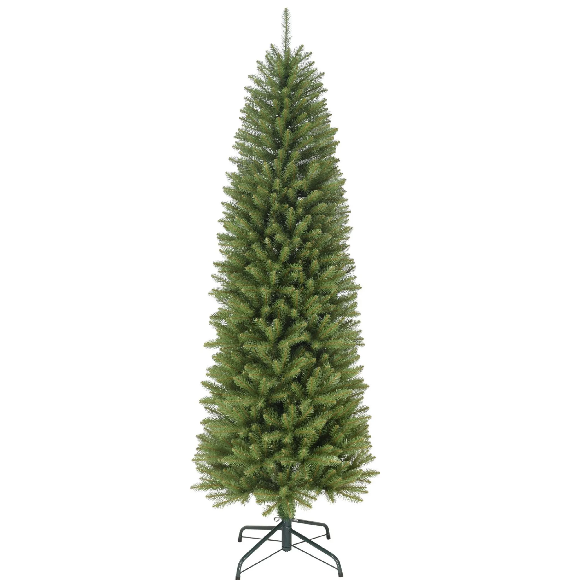 CC Christmas Decor Unlit-6' Pencil Fraser Fir Artificial Christmas Tree With Stand, Unlit