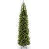 Christmas Central Unlit-10' Pencil Kingswood Fir Artificial Christmas Tree, Unlit