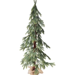 Northlight Unlit-59" Pine Tree With Jute Base Christmas Decoration