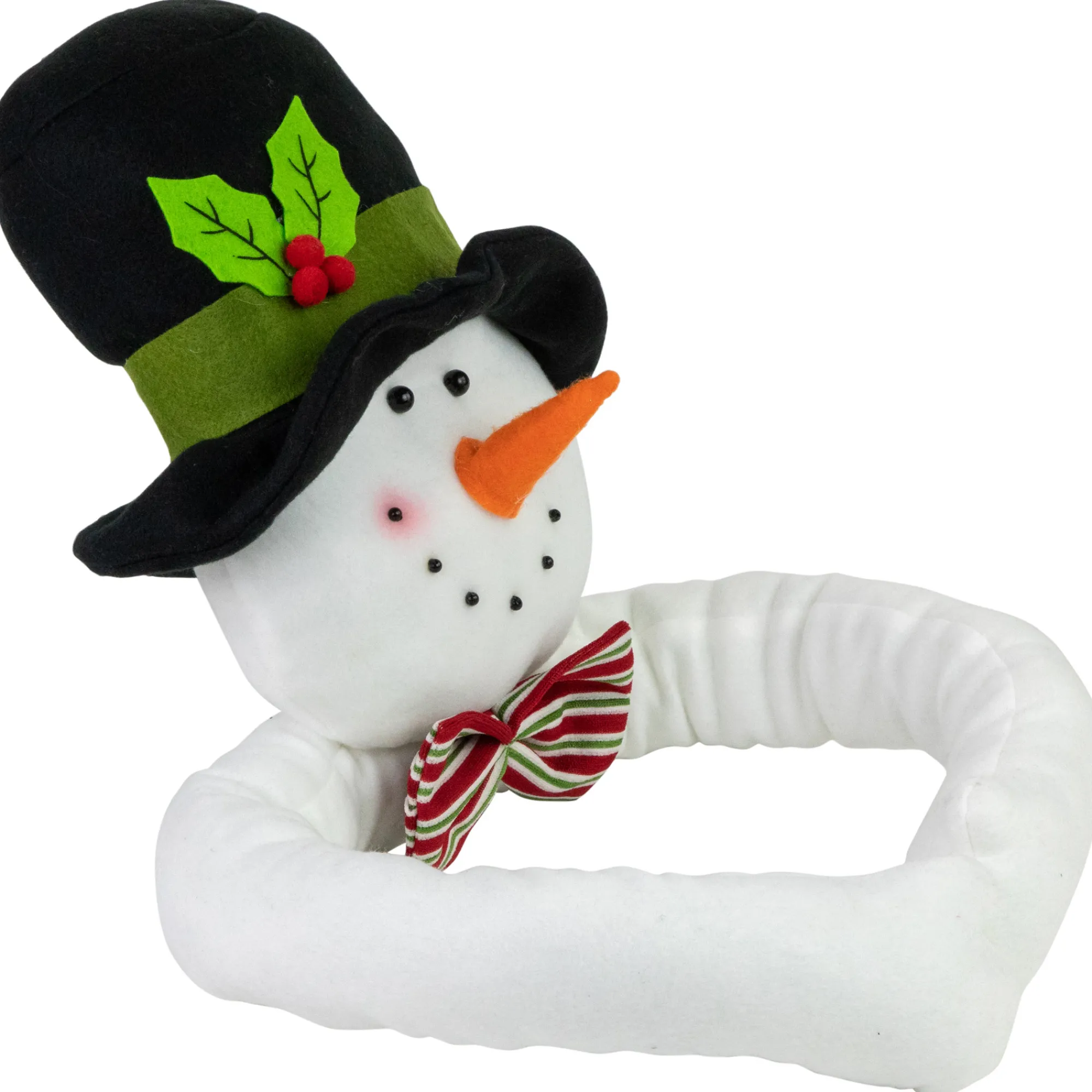 Northlight Stars-25" Plush Snowman Christmas Tree Topper, Unlit