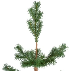 Northlight Unlit-3' Ponderosa Pine Artificial Christmas Tree With Jute Base – Unlit