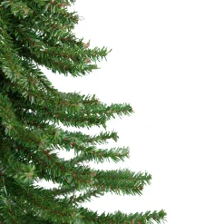 Northlight Unlit-2' Potted Downswept Mini Village Pine Medium Artificial Christmas Tree, Unlit