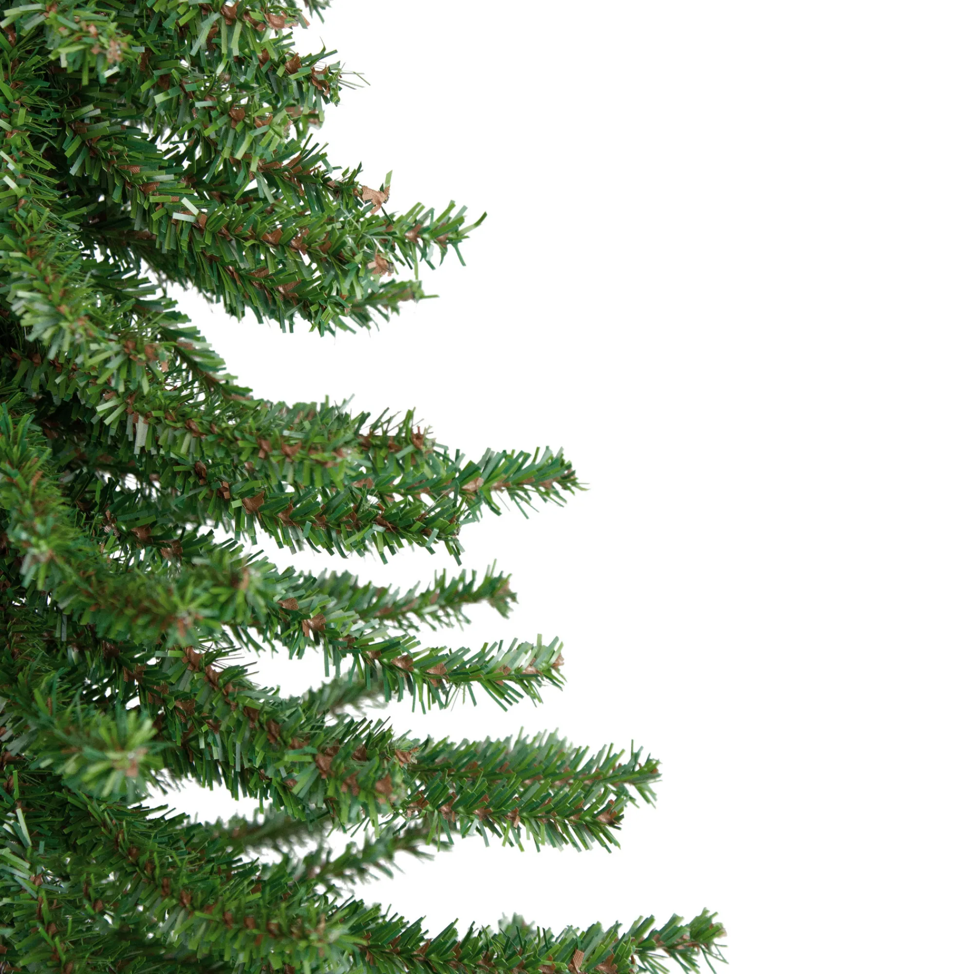 Northlight Unlit-2' Potted Downswept Mini Village Pine Medium Artificial Christmas Tree, Unlit
