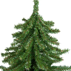 Northlight Unlit-2' Potted Downswept Mini Village Pine Medium Artificial Christmas Tree, Unlit