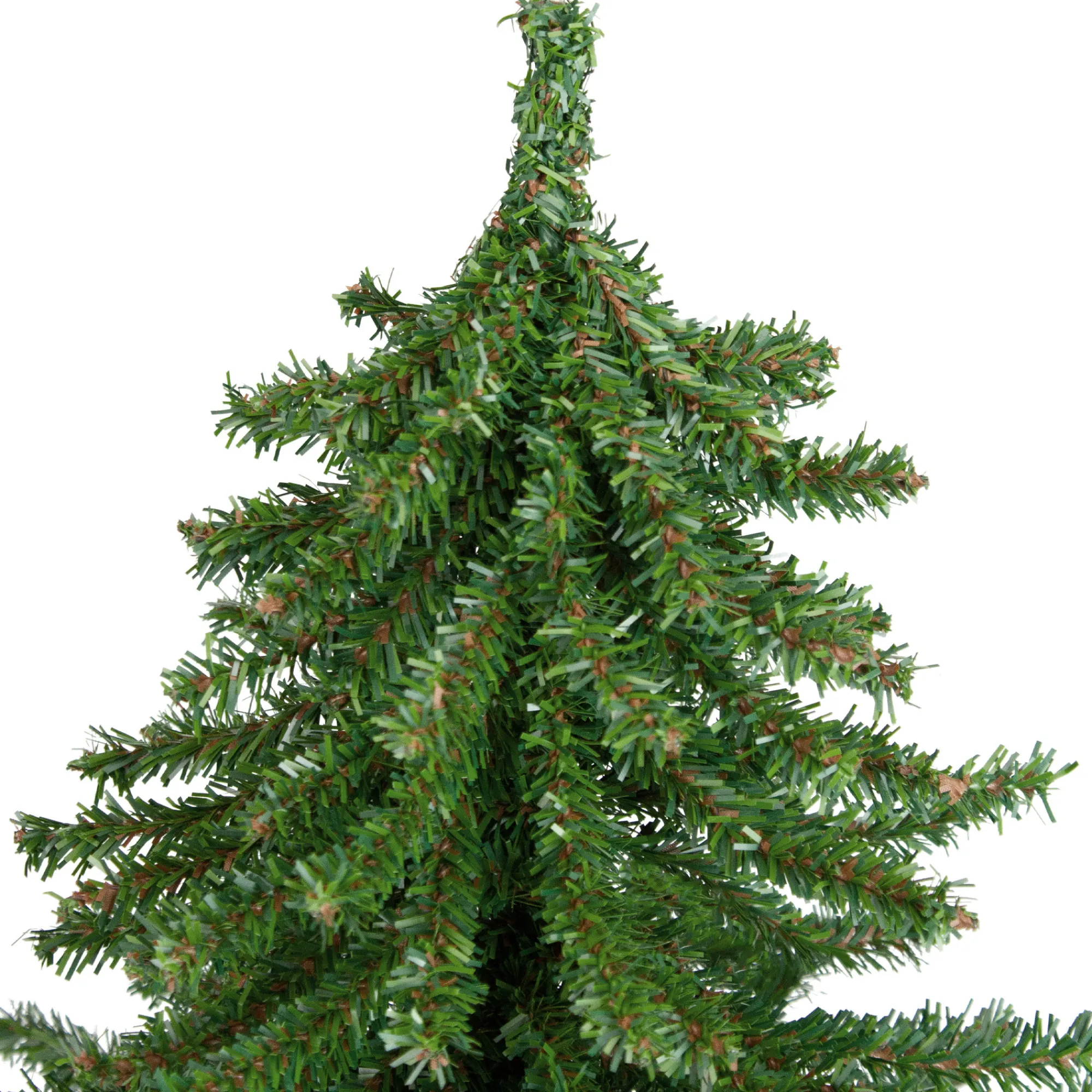Northlight Unlit-2' Potted Downswept Mini Village Pine Medium Artificial Christmas Tree, Unlit