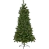 Northlight Wall Trees-6.5' Pre-Lit Medium Beaver Pine Artificial Christmas Wall Tree, Clear Lights