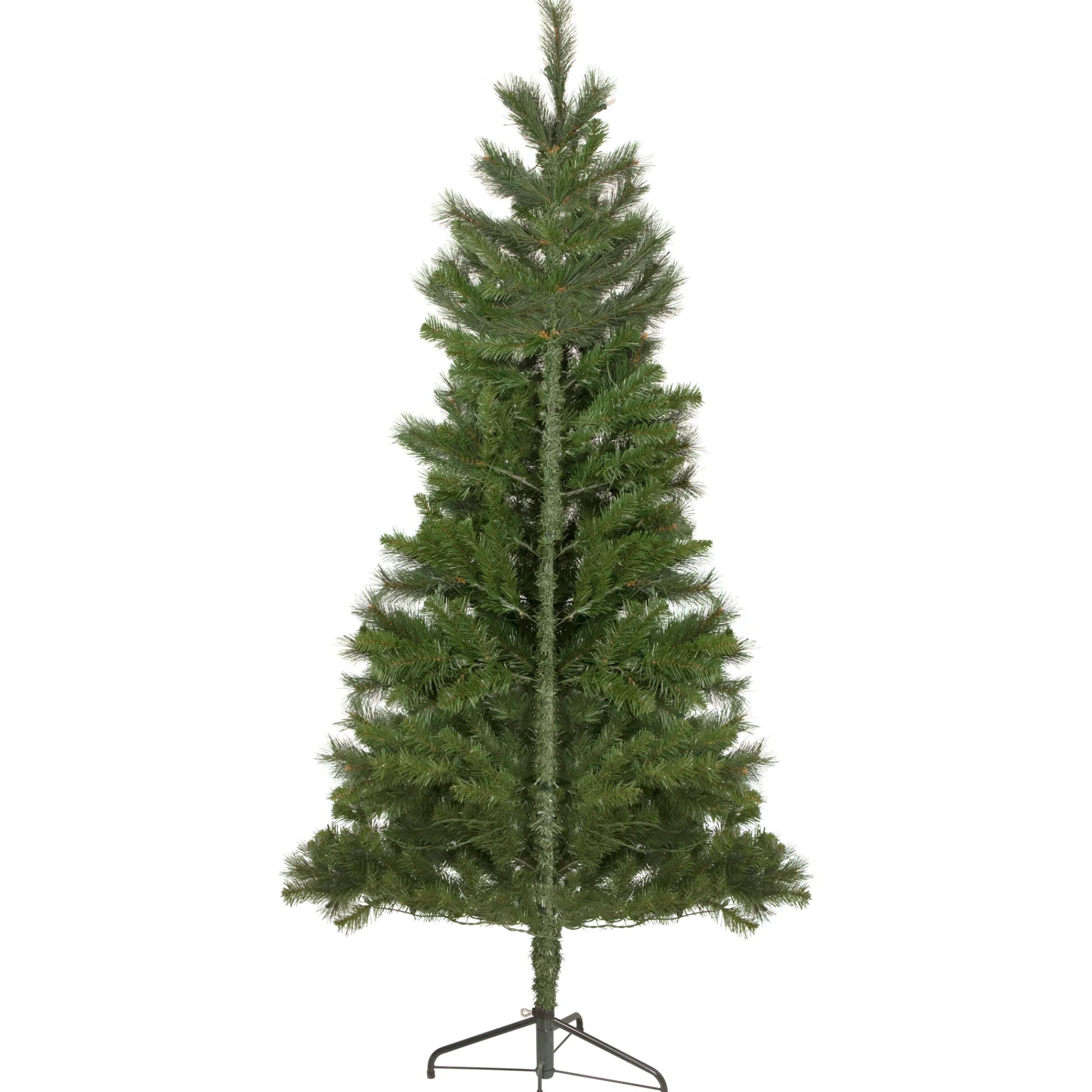 Northlight Wall Trees-6.5' Pre-Lit Medium Beaver Pine Artificial Christmas Wall Tree, Clear Lights