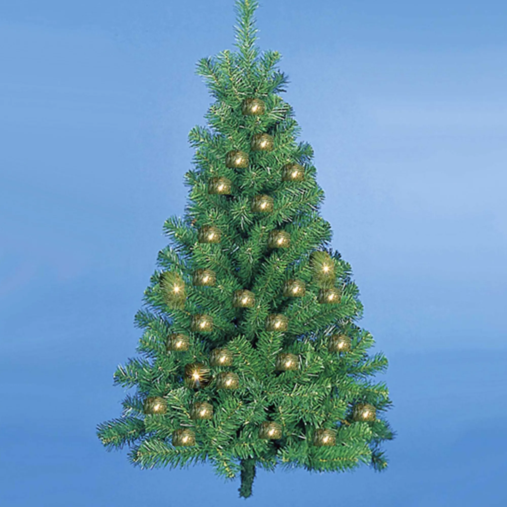 Kurt Adler Wall Trees-3' Pre-Lit Norway Pine Christmas Wall Tree - Clear Lights