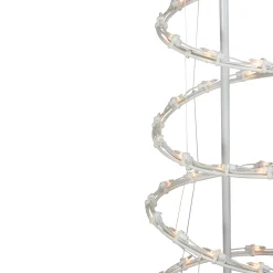 Northlight Spiral-6' Pre-Lit Spiral Christmas Tree - Clear Lights
