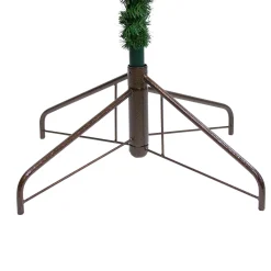Northlight Upside Down-9' Pre-Lit Sugar Pine Artificial Upside Down Christmas Tree - Clear Led Lights
