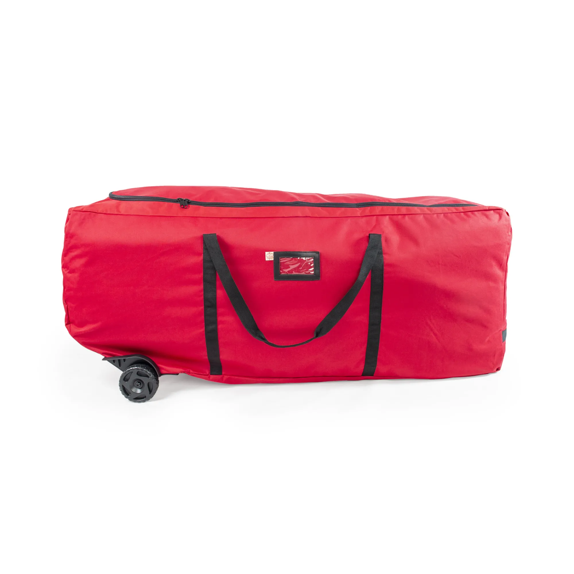 Northlight Tree Storage-56" Red Ez Roller Christmas Tree Storage Bag With Wheels
