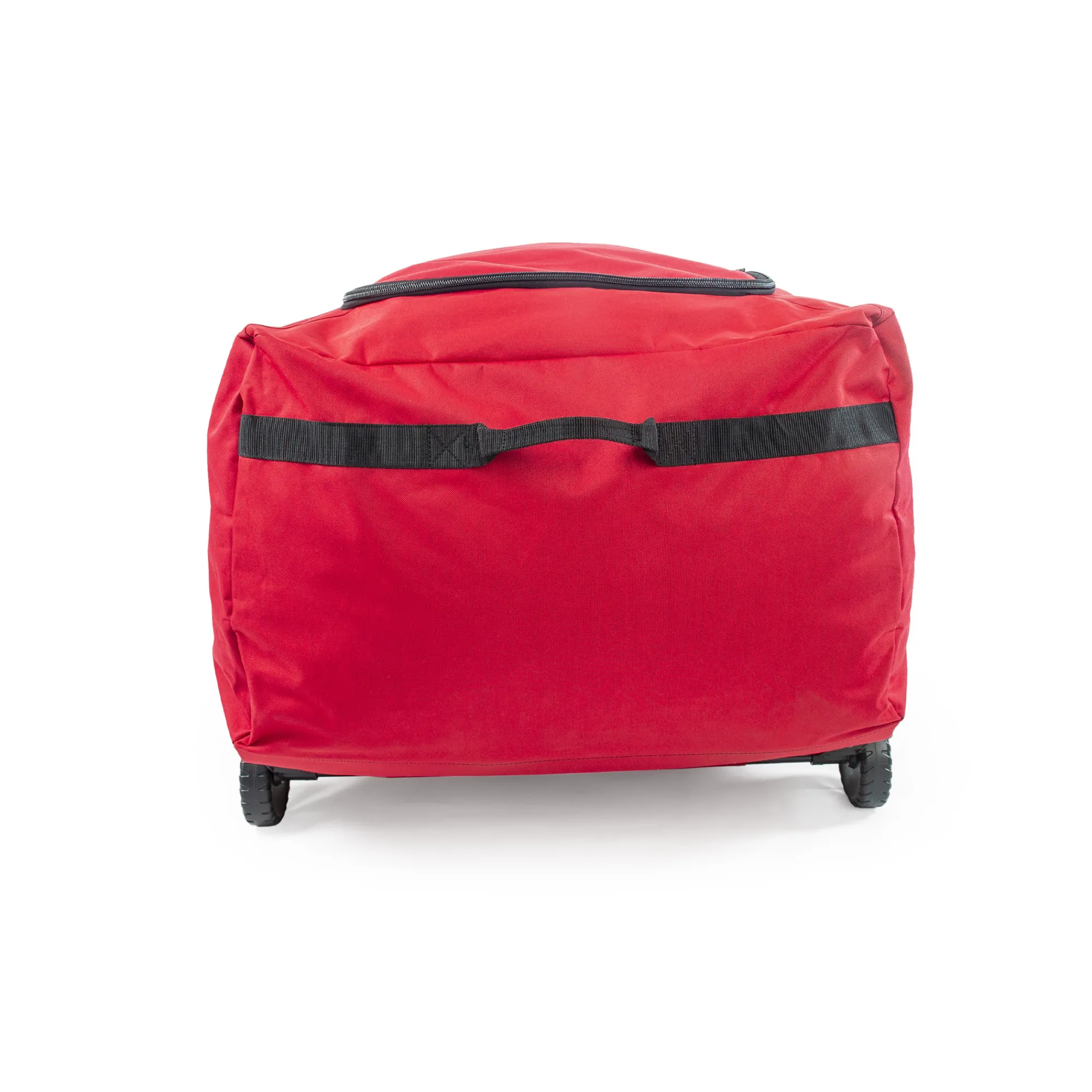 Northlight Tree Storage-56" Red Ez Roller Christmas Tree Storage Bag With Wheels