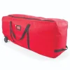 Christmas Central Tree Storage-59" Red Ez Roller Christmas Tree Storage Bag