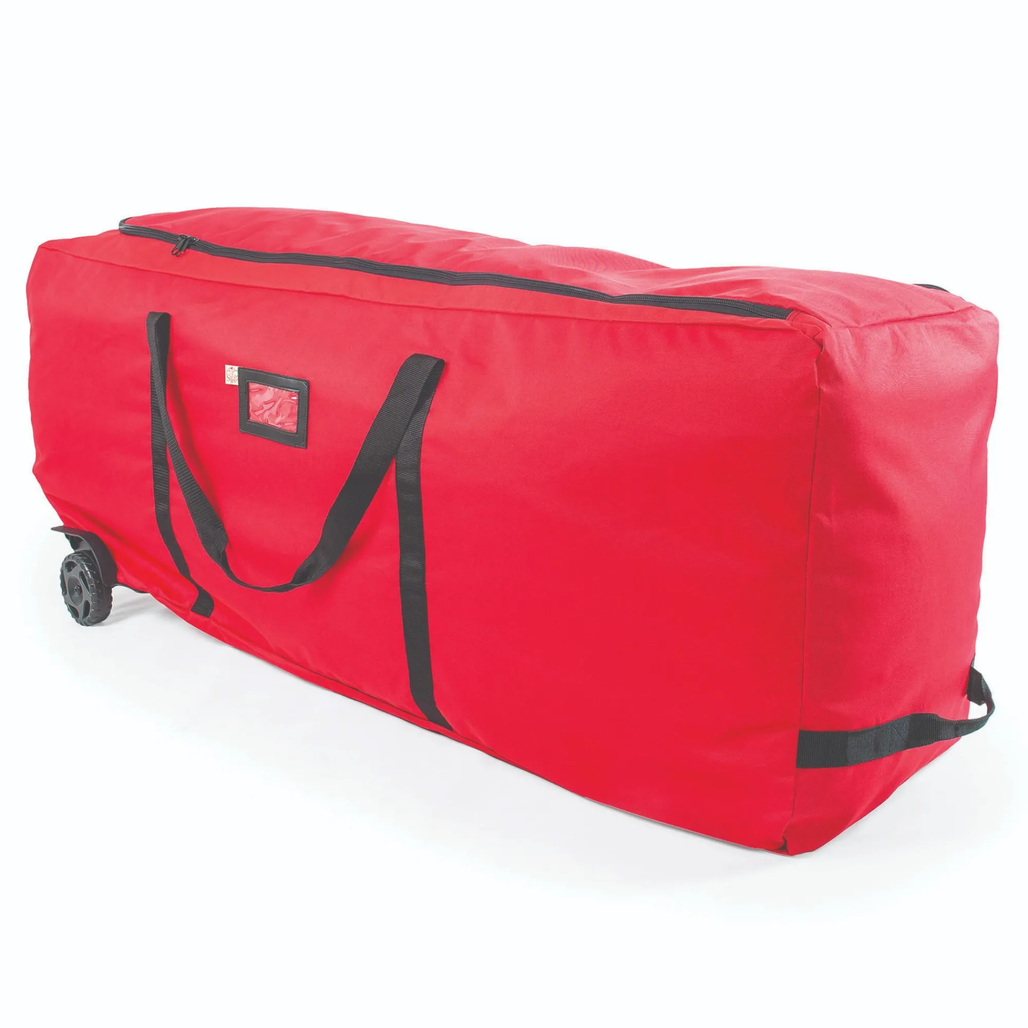 Christmas Central Tree Storage-59" Red Ez Roller Christmas Tree Storage Bag