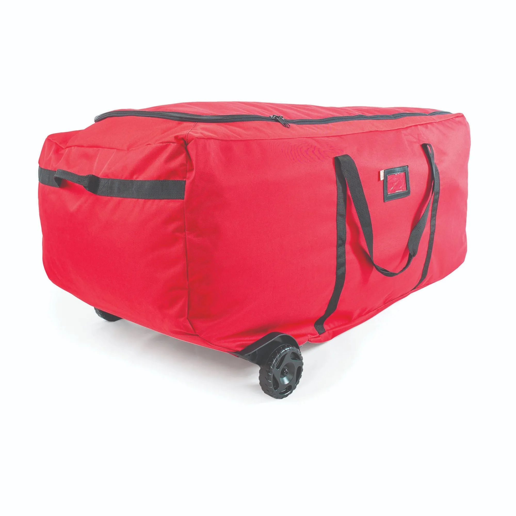 Christmas Central Tree Storage-59" Red Ez Roller Christmas Tree Storage Bag