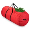 osto Tree Storage-60" Red Round Tear Proof Round Artificial Christmas Tree Storage Bag