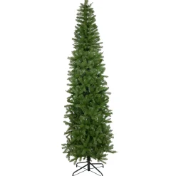 Northlight Unlit-7.5' Silver Lake Fir Pencil Artificial Christmas Tree, Unlit