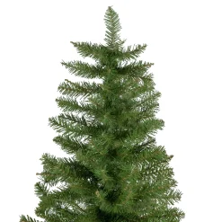 Northlight Unlit-7.5' Silver Lake Fir Pencil Artificial Christmas Tree, Unlit