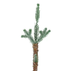 Northlight Unlit-3' Snow Covered Slim Pine Artificial Christmas Tree With Jute Base - Unlit