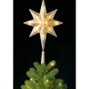 National Tree Stars-11" Twinkle Effect Star Christmas Tree Topper - Clear Led Lights