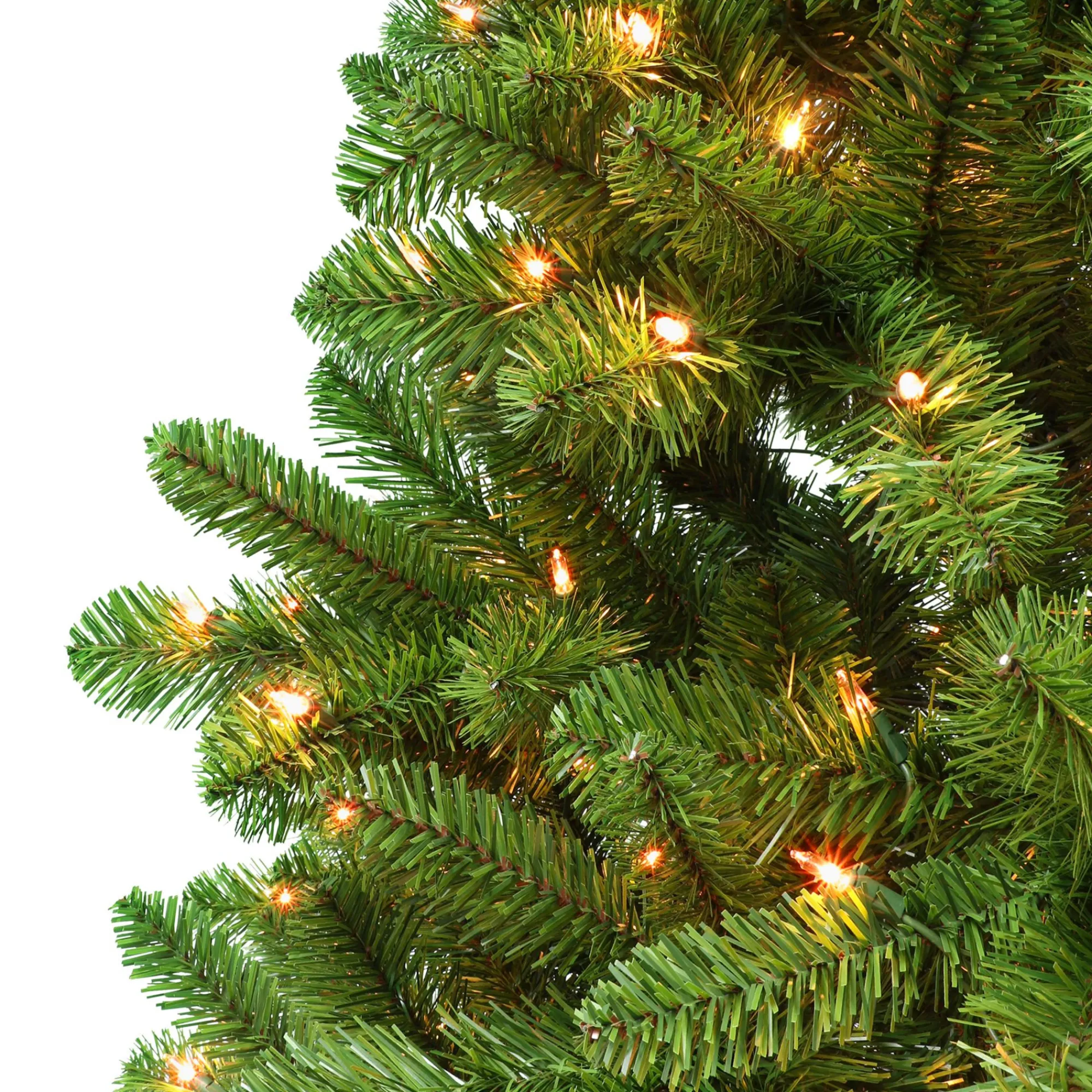 CC Christmas Decor Unlit-6.5' Virginia Pine Artificial Christmas Tree, Unlit