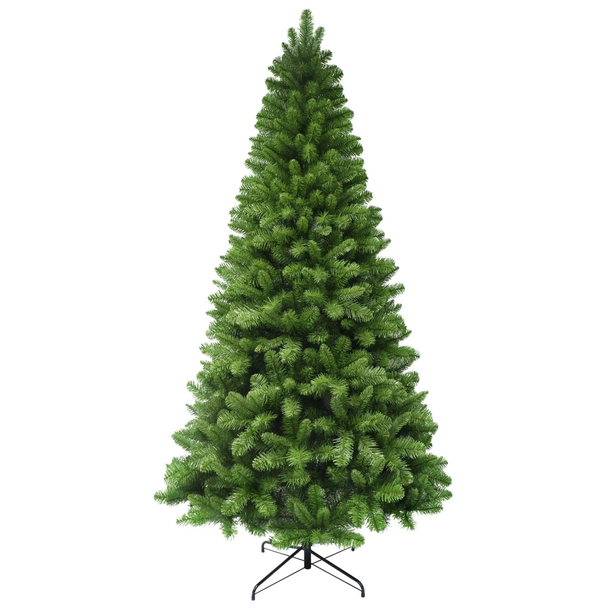 CC Christmas Decor Unlit-7.5' Virginia Pine Artificial Christmas Tree, Unlit