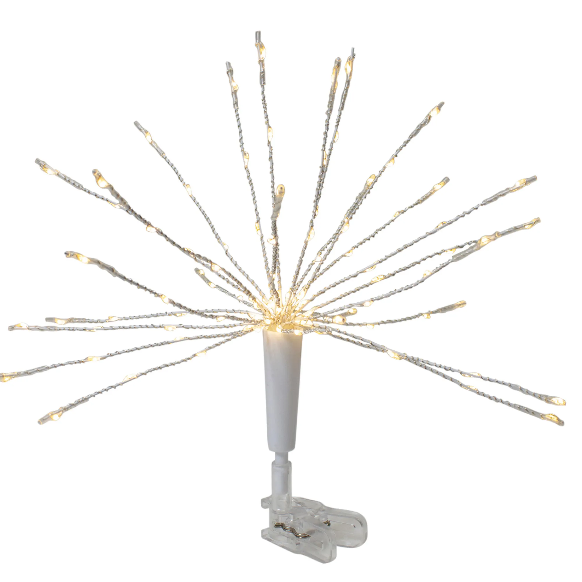 Northlight Stars-12" Warm White Led Lighted Firework Christmas Tree Topper
