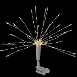 Northlight Stars-12" Warm White Led Lighted Firework Christmas Tree Topper