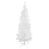 Northlight Unlit-6.5' White Winston Pine Slim Artificial Christmas Tree - Unlit