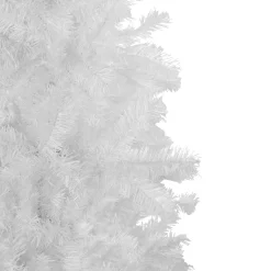 Northlight Unlit-6.5' White Winston Pine Slim Artificial Christmas Tree - Unlit