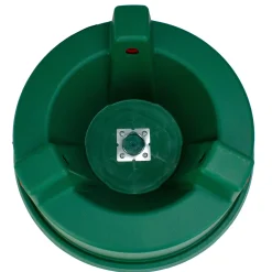 Northlight Real Tree Stands-13" Wide Mouth Green And Red Watering Christmas Tree Stand - Trees Up To 7Ft