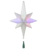 Brite Star Stars-14.5" Winter Frost B/O Multi-Color Led Bethlehem Star Christmas Tree Topper