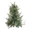 Northlight Wall Trees-3' X 28" Country Mixed Pine Artificial Christmas Wall Or Door Tree - Unlit