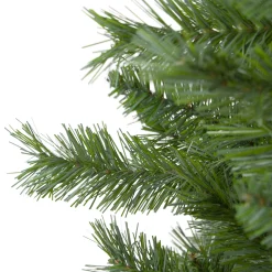 Northlight Unlit-4.5' X 28" Slim Mixed Pine Artificial Christmas Tree - Unlit