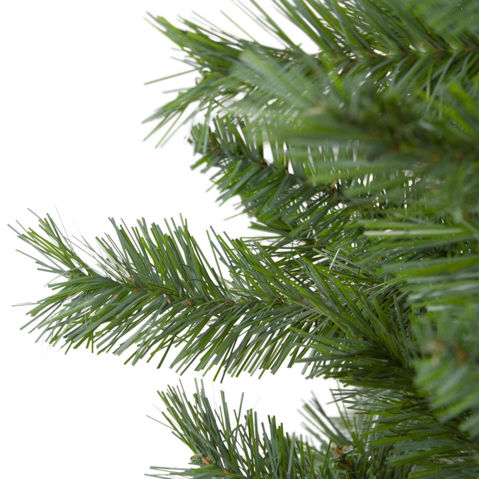 Northlight Unlit-4.5' X 28" Slim Mixed Pine Artificial Christmas Tree - Unlit