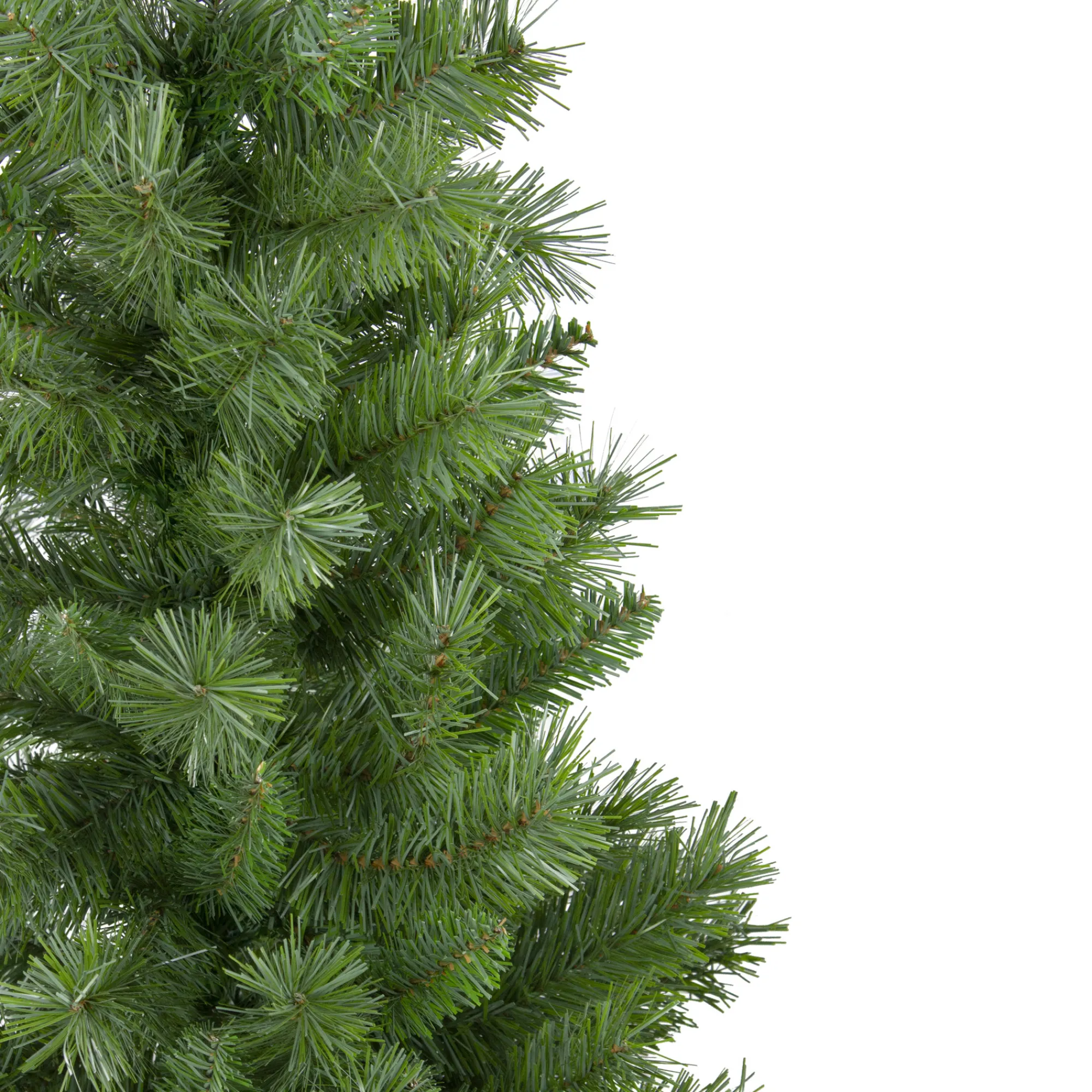 Northlight Unlit-4.5' X 28" Slim Mixed Pine Artificial Christmas Tree - Unlit