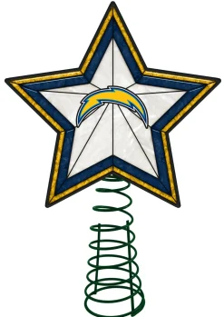 The Memory Company Stars-10" Yellow And Blue Nfl San Diego Chargers Tree Topper
