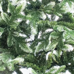 aleko Snowing- Artificial Christmas Tree With Snow Dusted Tips 6 Foot