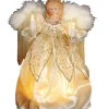 Kurt Adler Finials-Angel Light Up Christmas Tree Topper With 10 Lights Ul2154 New