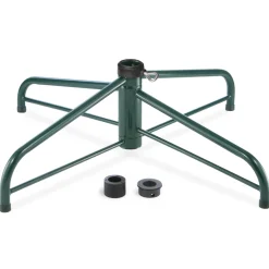 National Tree Artificial Tree Stands-Black And Green Metal Folding Tree Stand For 9'-12' Artificial Trees