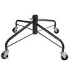 Northlight Artificial Tree Stands-Black Metal Rolling Christmas Tree Stand For 6.5'-7.5' Artificial Trees