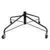 Northlight Artificial Tree Stands-Black Rolling Christmas Tree Stand For 9'-12' Artificial Trees