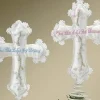 Roman Stars-God Bless Baby's First Christmas Cross Tree Topper For Baby Boy #25963