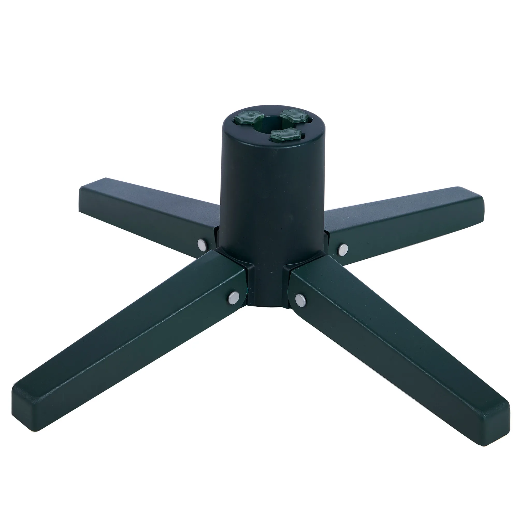Northlight Artificial Tree Stands-Green Adjustable Artificial Christmas Tree Stand - For Trees Up To 7.75Ft Tall