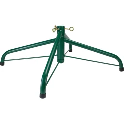 Jack Post Artificial Tree Stands-Green Foldable Artificial Christmas Tree Stand- For Trees Up To 9' Tall