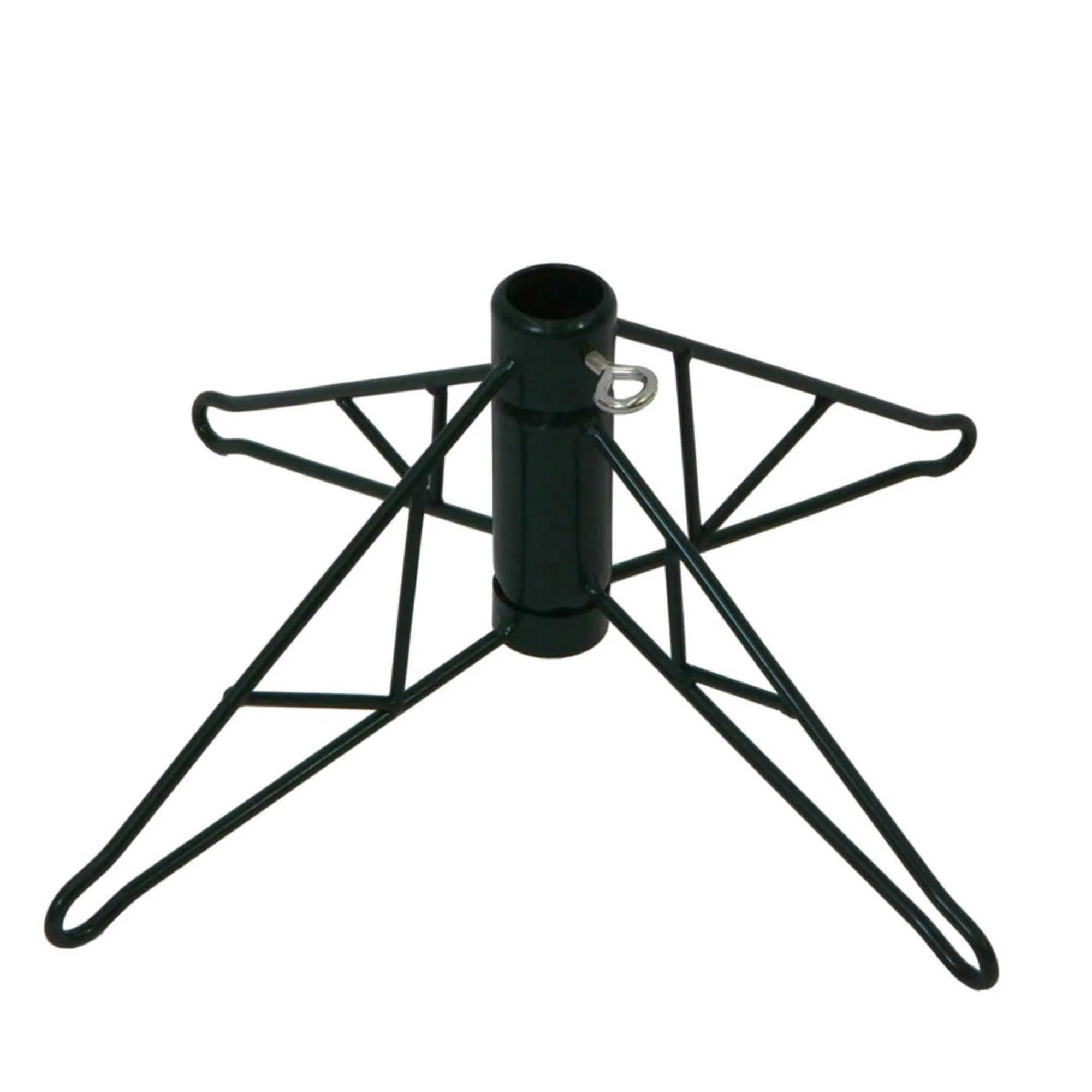 Northlight Artificial Tree Stands-Green Metal Christmas Tree Stand For 4' - 4.5' Artificial Trees